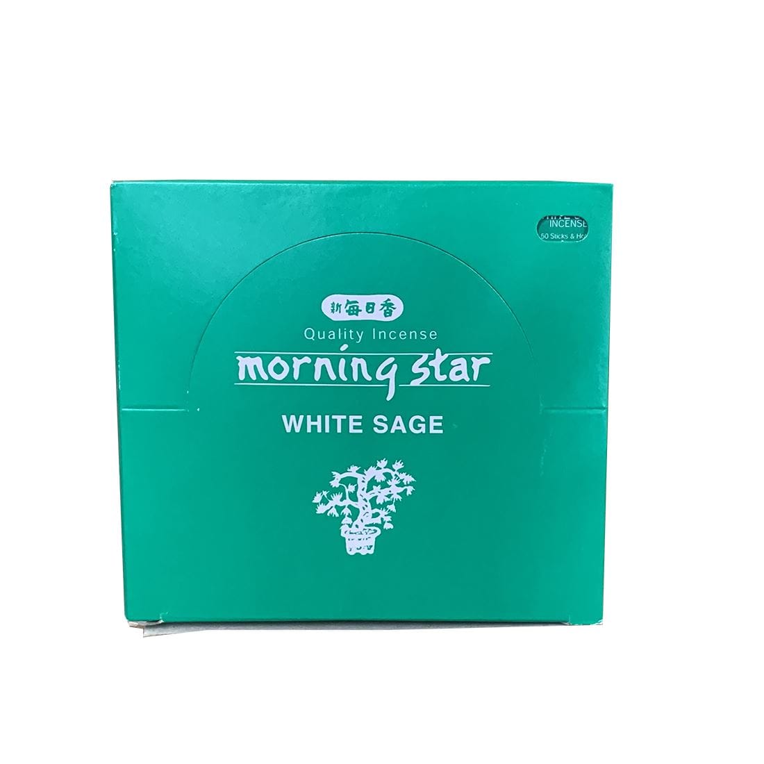 Morning Star White Sage 600 Sticks (Pack of 12 x ) - 50 Eco Incense Sticks