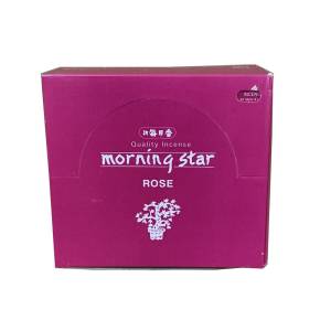 Morning Star Rose  600 Sticks (Pack of 12 x ) - 50 Eco Incense Sticks